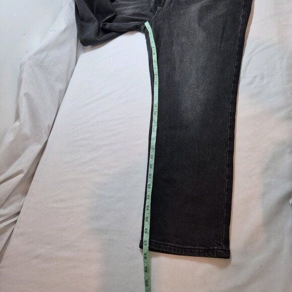 Lauren Ralph Lauren Jeans Womens Size 14 Black High Rise Skinny Ankle Stretch 32 - Picture 7 of 11